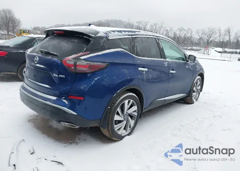 2021 Nissan Murano Sl Intelligent Awd z USA, uszkodzony, nr VIN 5N1AZ2CS9MC119698